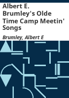 Albert_E__Brumley_s_olde_time_camp_meetin__songs