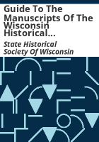 Guide_to_the_manuscripts_of_the_Wisconsin_Historical_Society